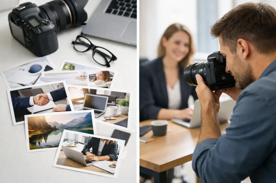 Stock Imagery Versus Custom Photography